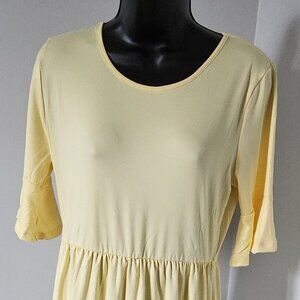 Yellow Spring/Summer Dress - Medium